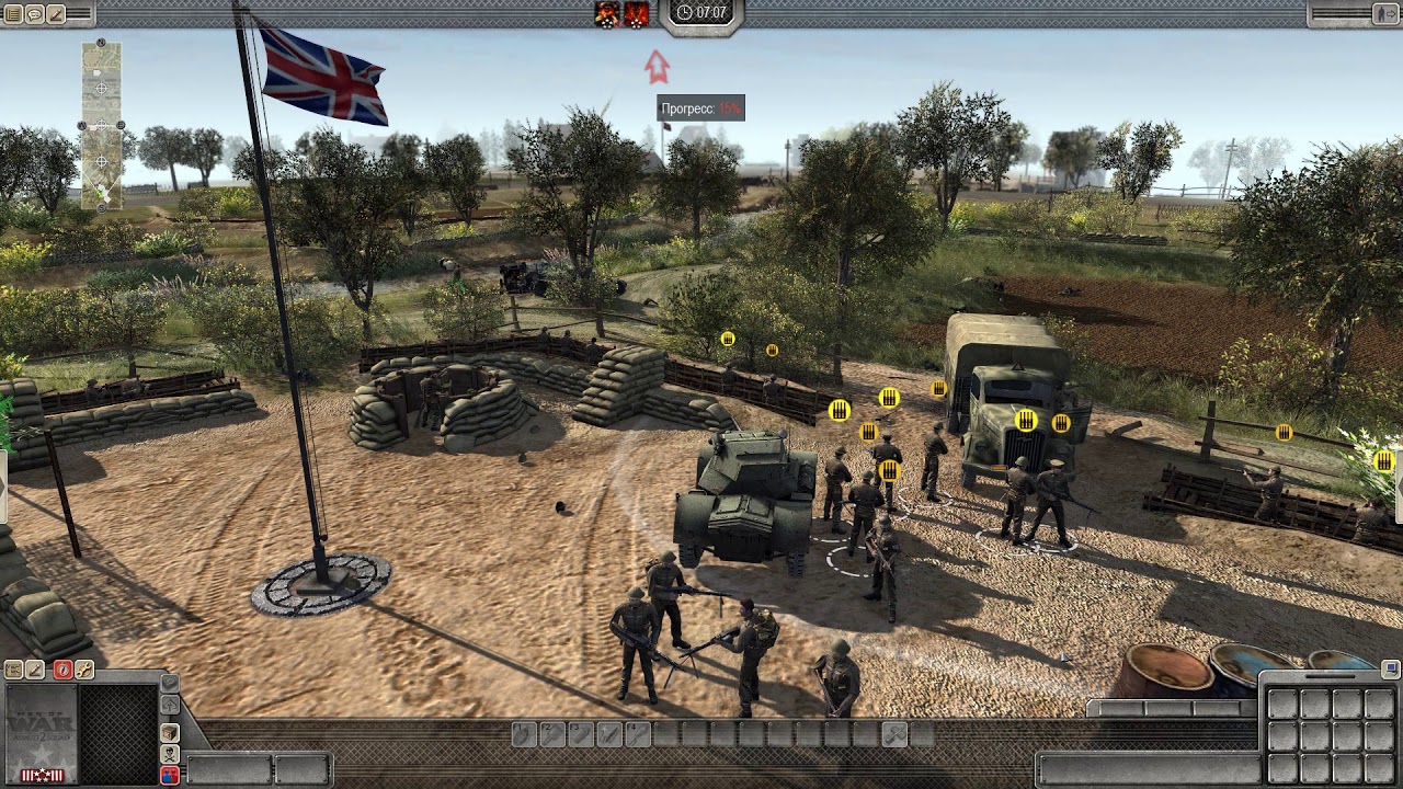 Men of War Assault Squad 2 Британия Фалез Героическая Сложность [Full HD]