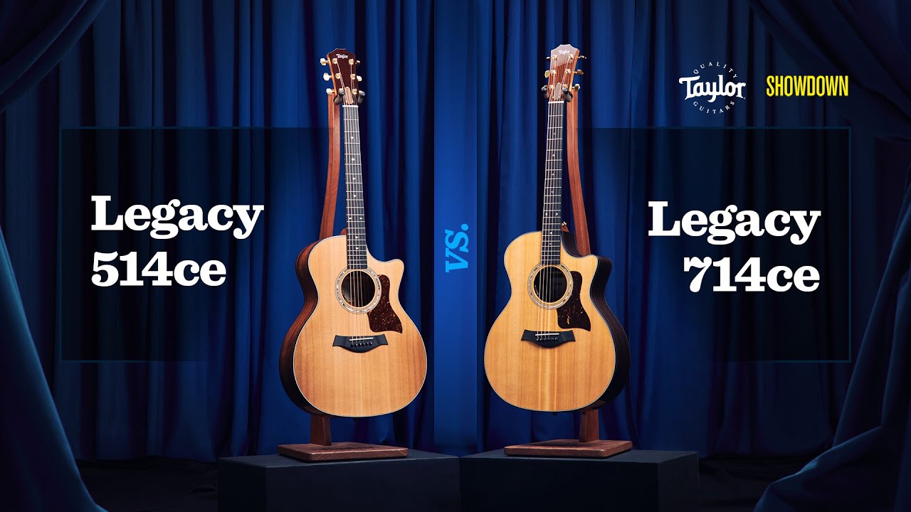 Showdown: Legacy 514ce vs. Legacy 714ce | Bob Taylor Classics Square Off