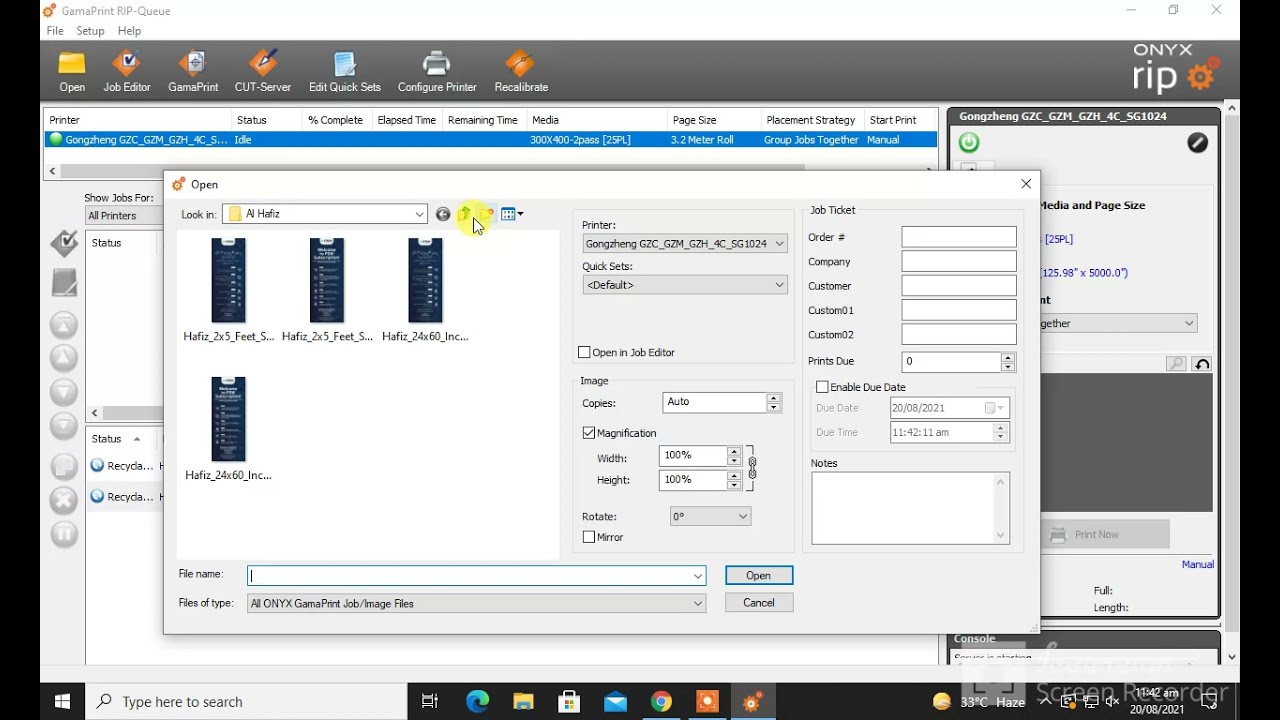 GZC plus  ripping software settings 2021