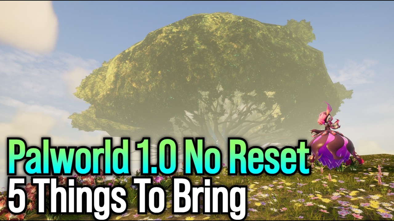Palworld 1.0 Won't Reset Your Progress