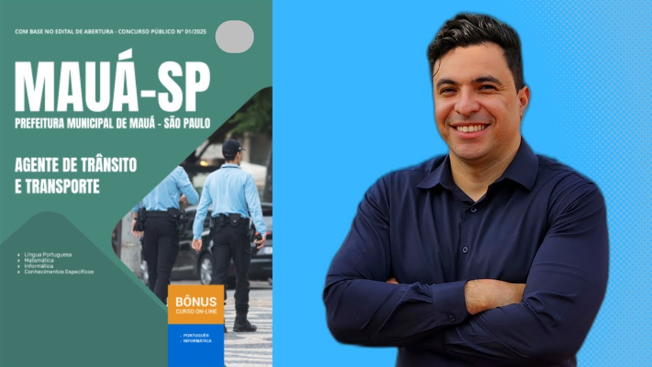 Apostila Concurso Prefeitura de Mauá - SP 2026 - Agente de Trânsito e Transporte