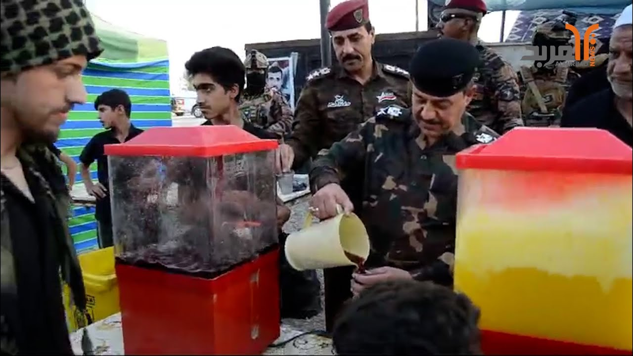 قيادة شرطة شمال البصرة تشارك في خدمة الزائرين وحماية المواكب