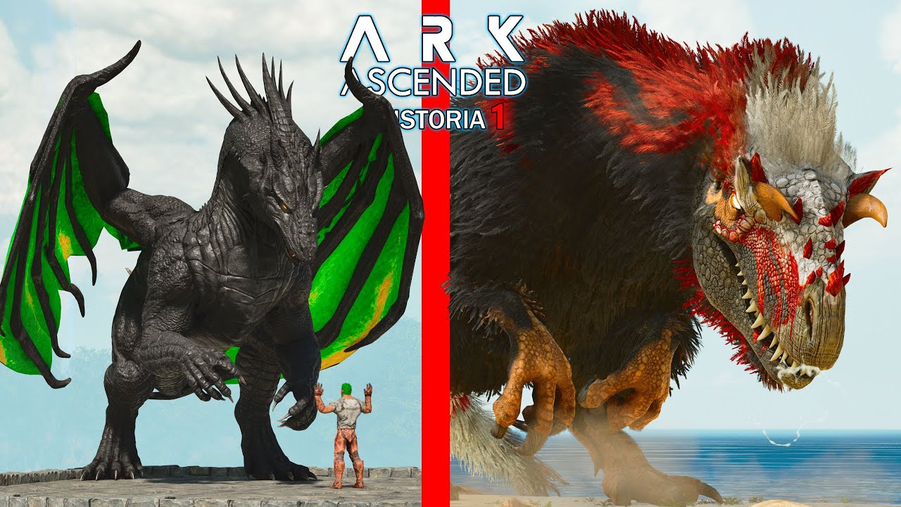 EL DRAGÓN TRAIDOR Y VASTATYRANNUS DINOSAURIO MAS PELIGROSO! dinosaurio tirano ARK Ascended Historia