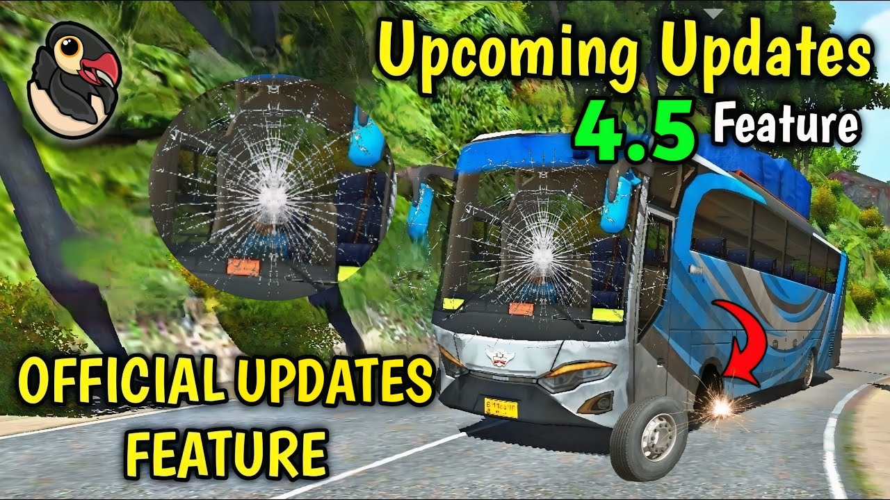 BUSSID: грядущее обновление 4.5 😱 | Официально представлены новые функции! Bus Simulator Indonesi...