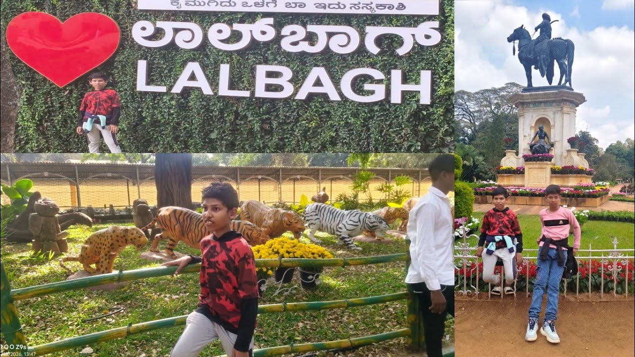 Bangalore Lal Bagh #waterpark 