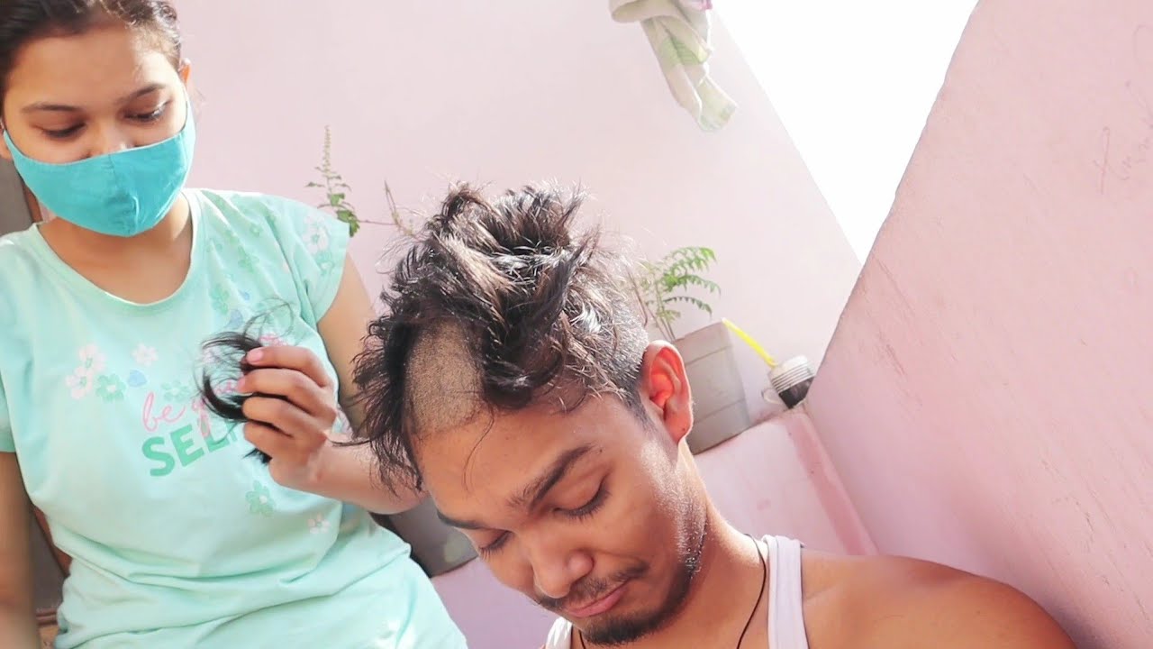 She shaved off my Head! This is my New look!🙄