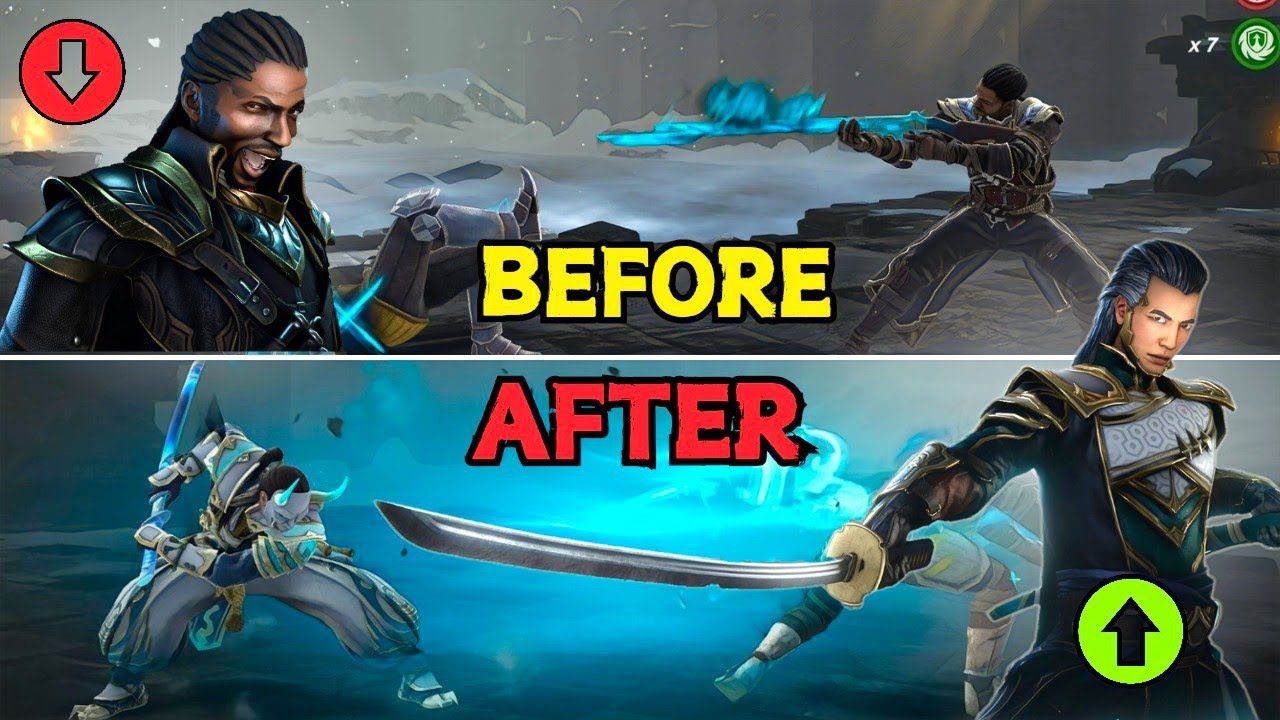 Finally BOOM ! 😨 Full Comparison of The latest Balance patch update || Shadow Fight 4 Arena