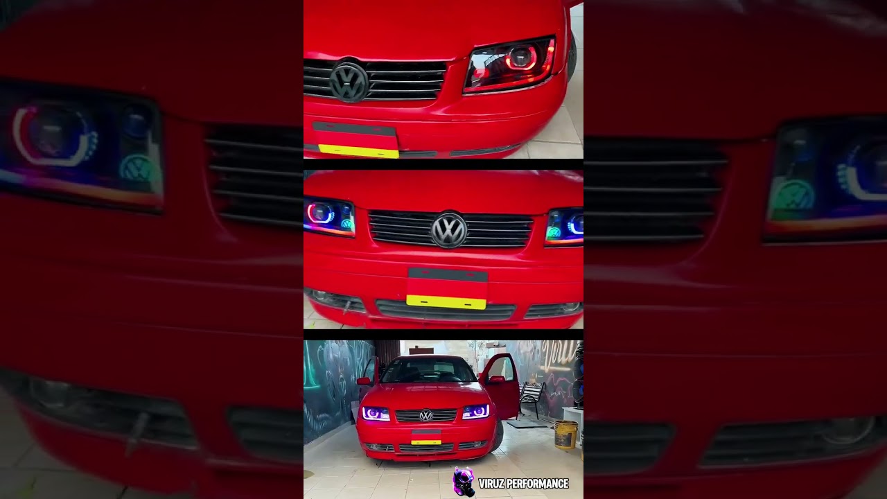 Diseño de faros para jetta A4