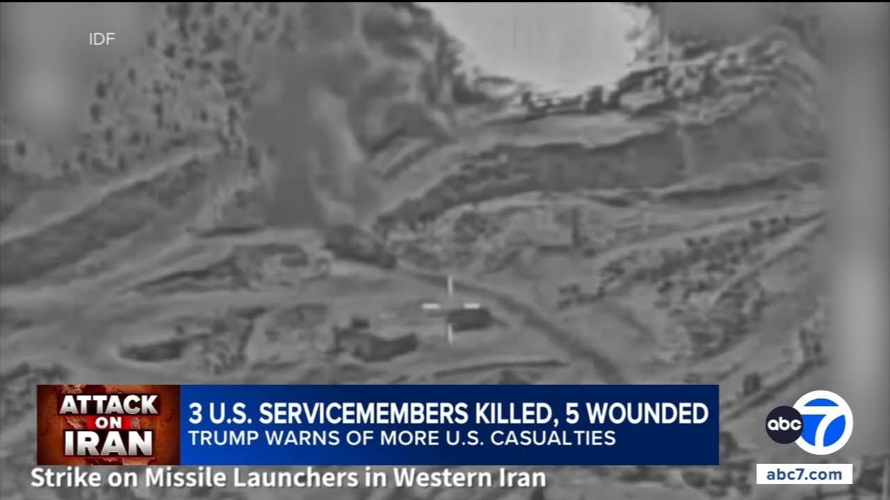 Missiles launched from Iran toward Israel and Bahrain
