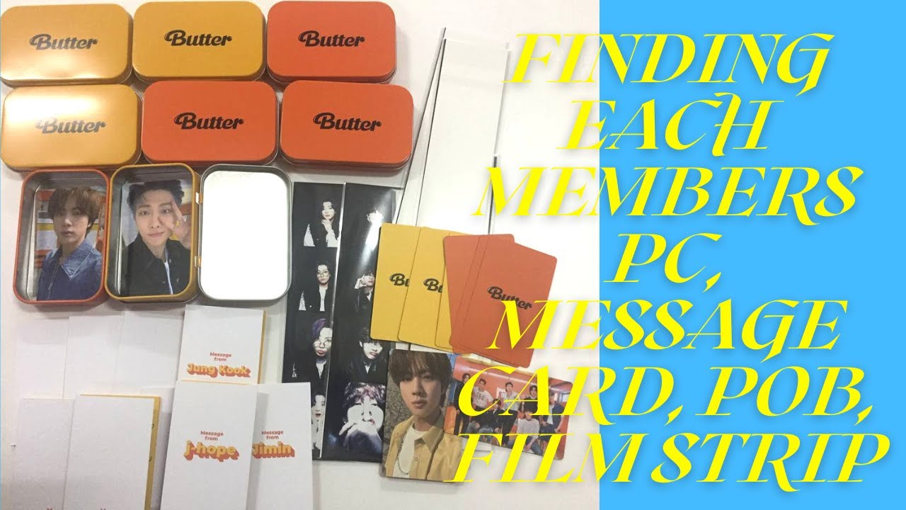 UNBOXING BTS BUTTER ALBUM AND COMPLETE ALL COLLECTIONS