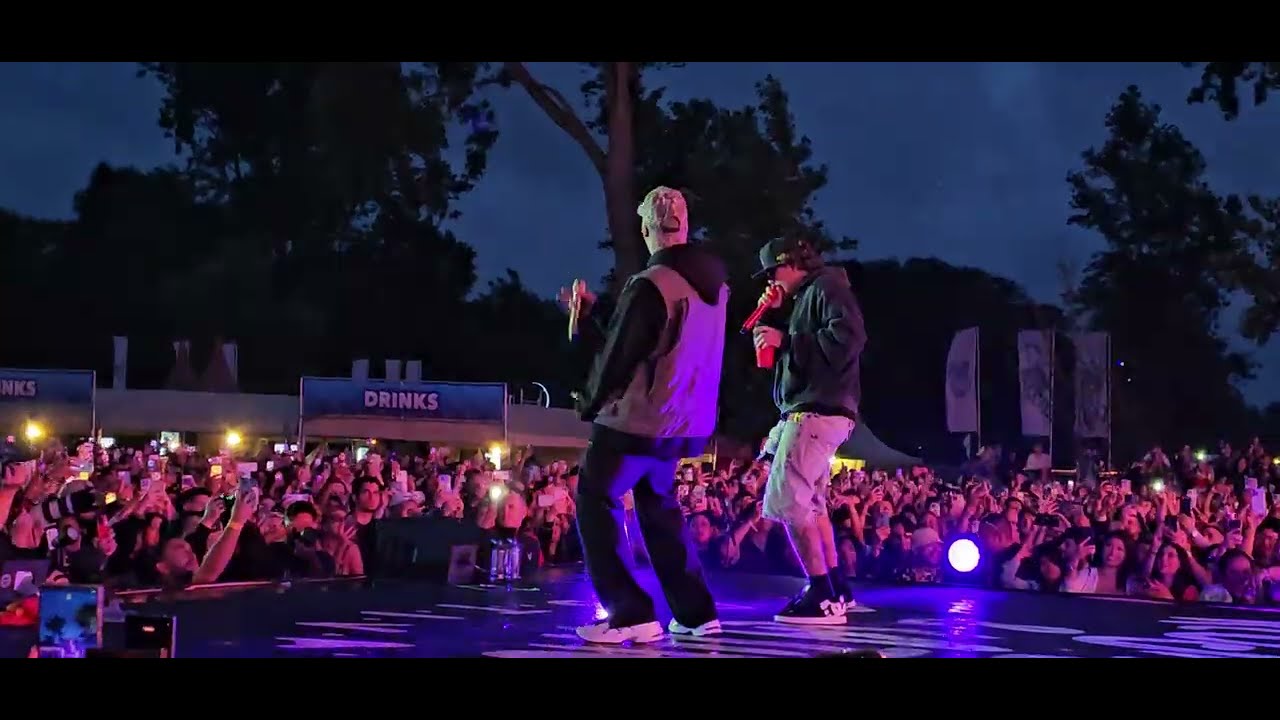 Nicky Jam feat. Be&eacute;le - Hiekka (The Reggaeton & Latin Festival 2025  Zuiderpark Den Haag 2025-07-05)