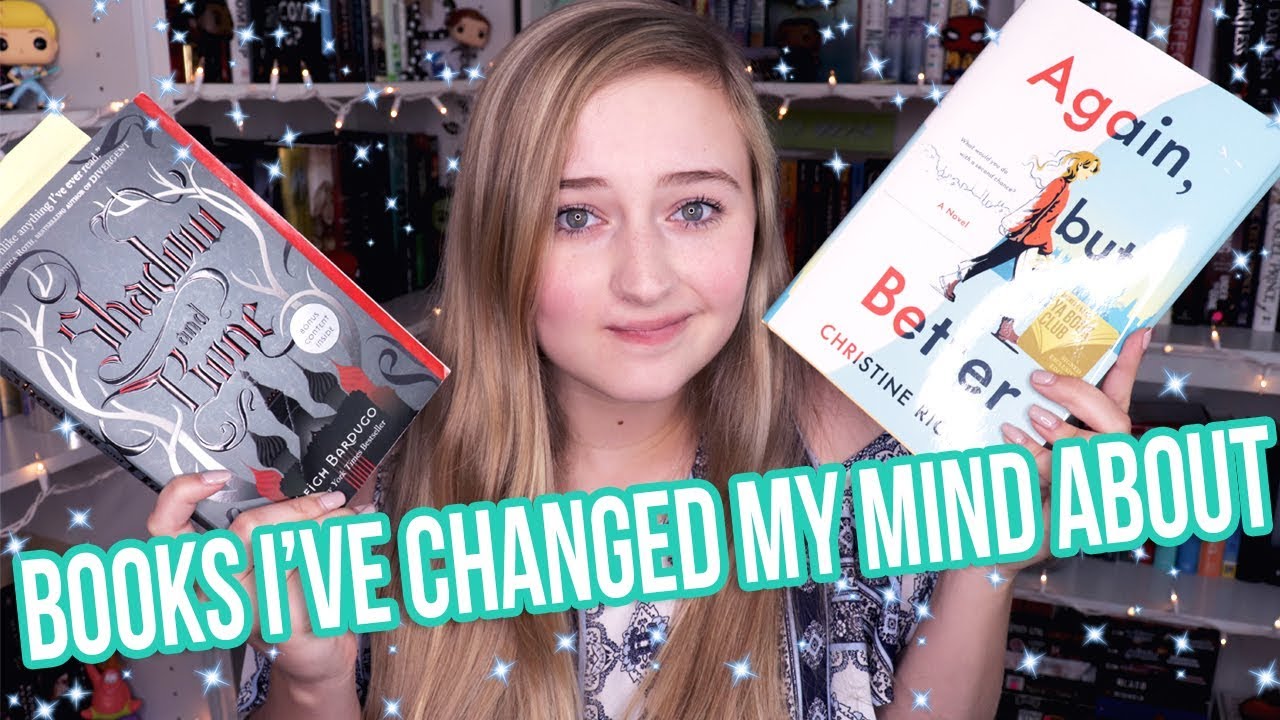 BOOKS I'VE CHANGED MY MIND ABOUT | NEVERMIND BOOK TAG