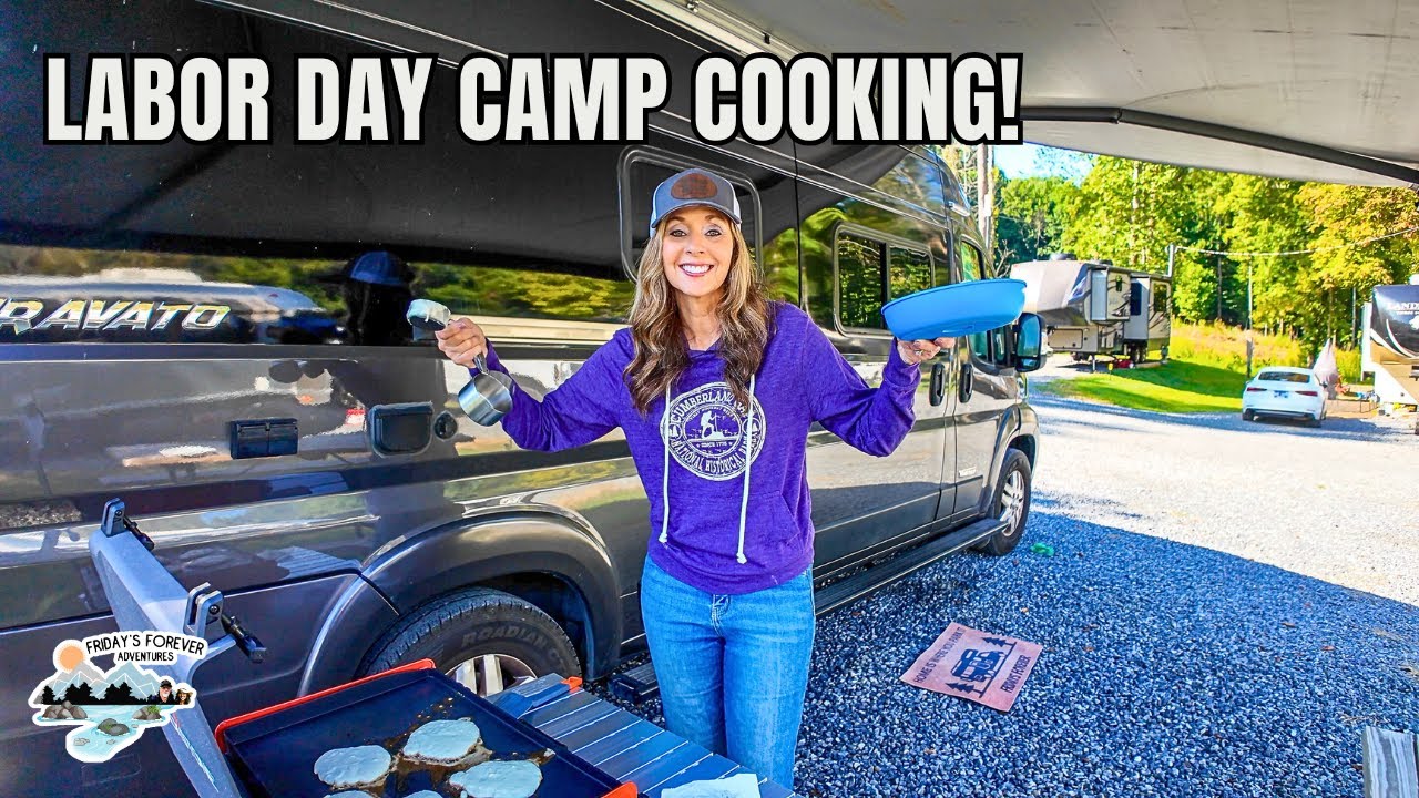🍳 Van Life Cooking on the Blackstone | Labor Day in Our Winnebago Travato