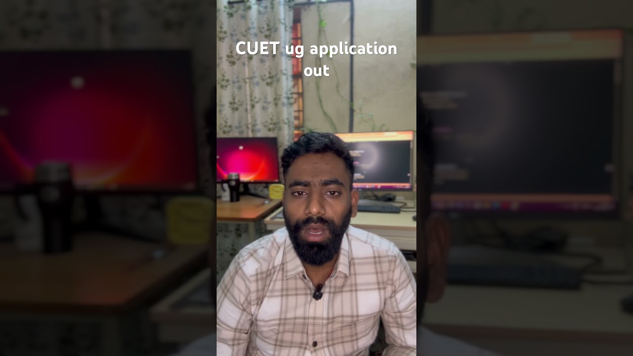 CUET ug application out now #cuetugapplicationform2025 #cuetpreparation #motivation #cuetugcutoff