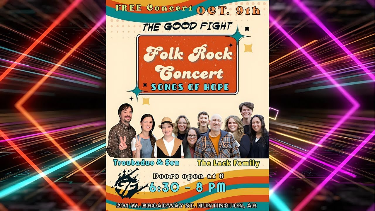 @VanCleveMusic  🕊️ @TheLackFamily 💙 Live Christian Folk Rock Concert at The Good Fight 🎶