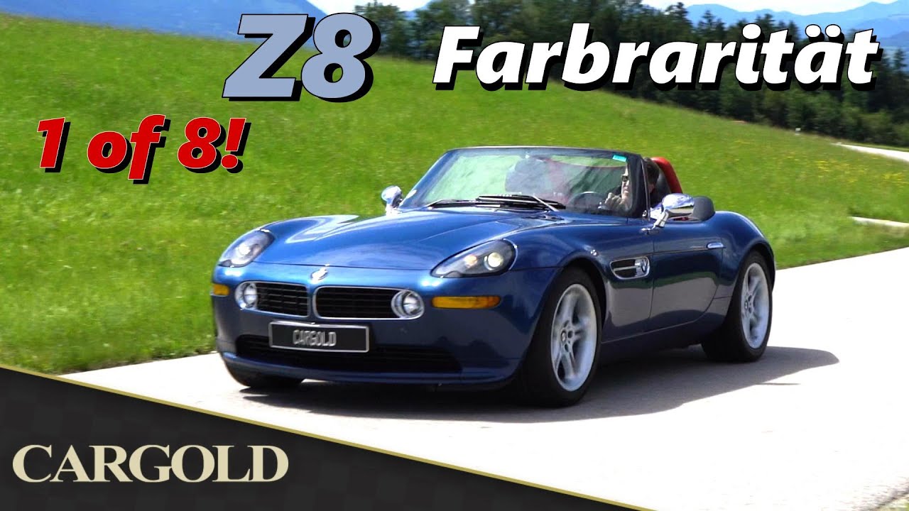 BMW Z8 Roadster, 2000, einer von Acht in Topas Blau mit Roter Innenausstattung, 400 PS M5 Motor