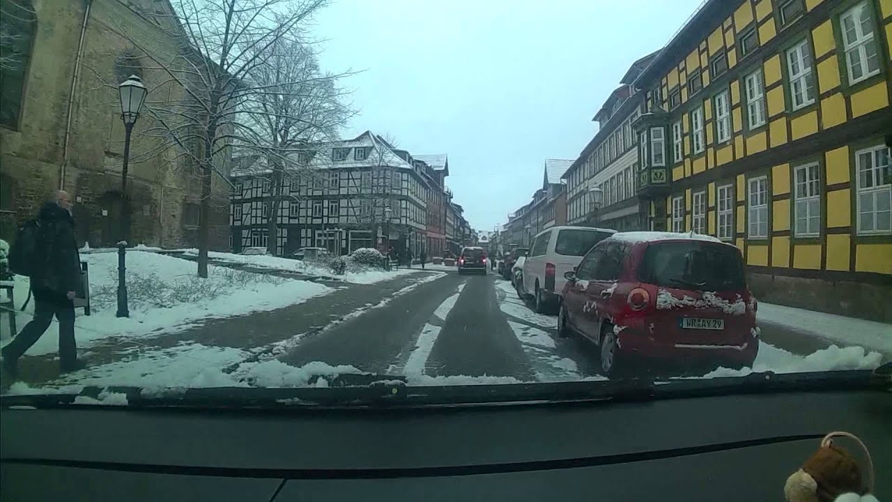 Fahrt durch Wernigerode Januar 2015