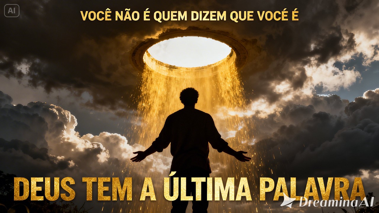 VOCÊ NÃO É QUEM DIZEM QUE VOCÊ É    DEUS TEM A ÚLTIMA PALVRA
