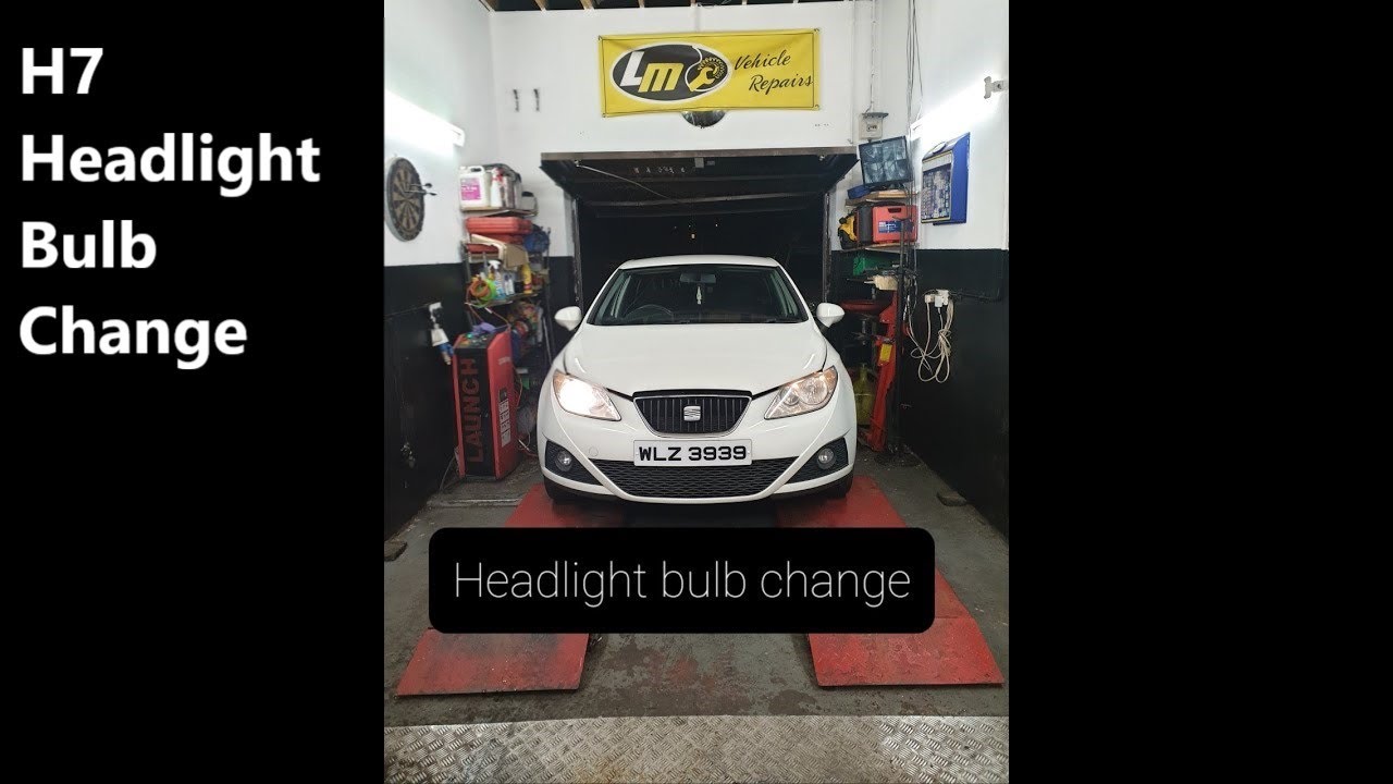 Headlight bulb replacement Seat Ibiza