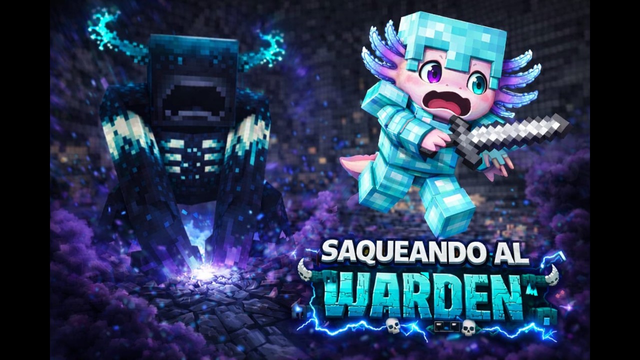 💜Minecraft Vanilla 1.21.11 #6 Saqueando al Warden💜