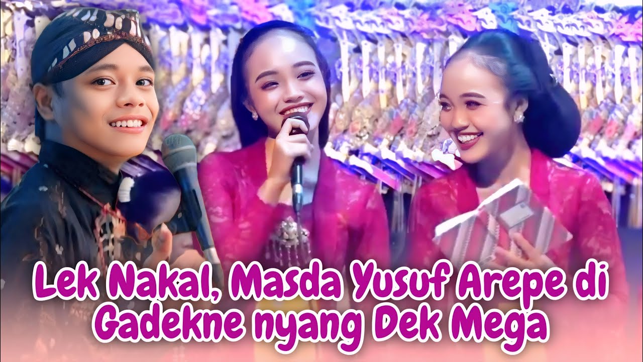 Mega Prastiwi dan Masda Yusuf. Jare dek Mega, nek Dalange nakal arepe di gadekne 🤭