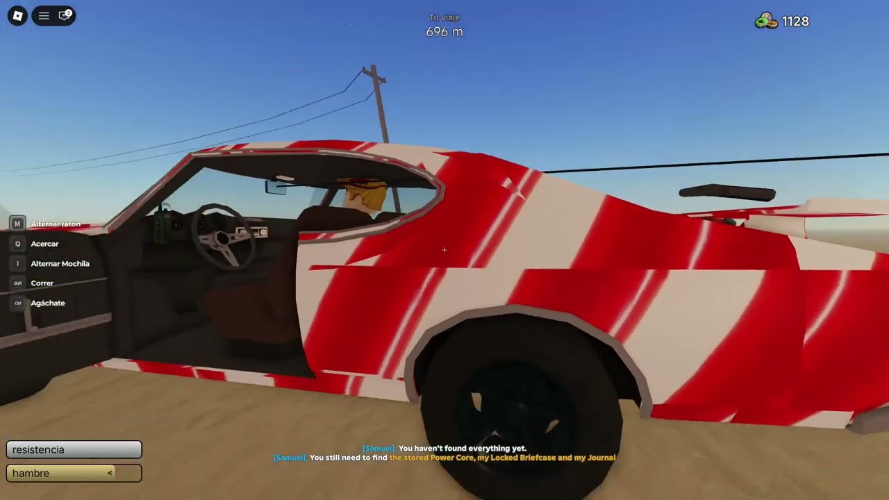 jugando viaje polvoriento en roblox i no pasa lo inesperado