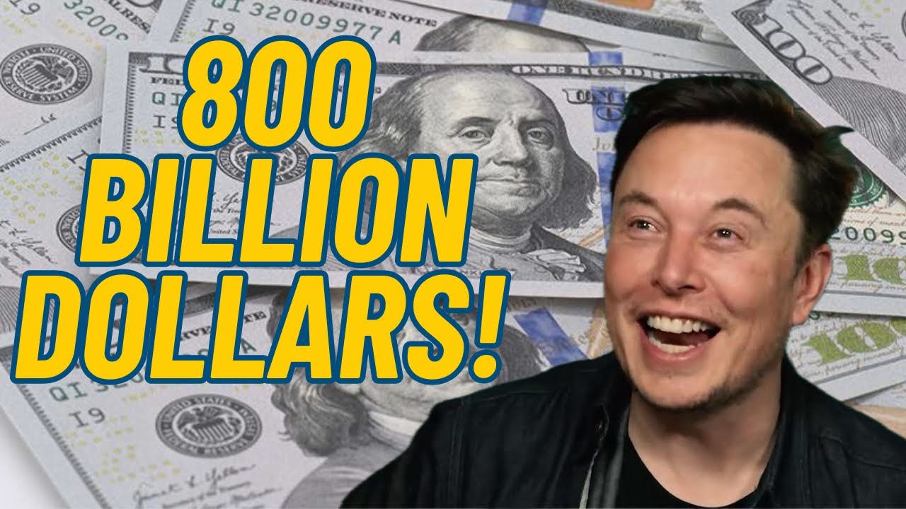 First TRILLIONAIRE in history?! Elon Musk wealth surpasses 800 BILLION $! 