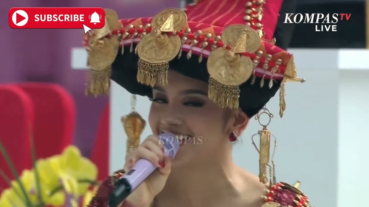 SUARA MERDU LYODRA MENYANYIKAN LAGU 🌍 Make Me A Channel of Your Peace🌏 KUNJUNGAN PAUS FRANSISKUS