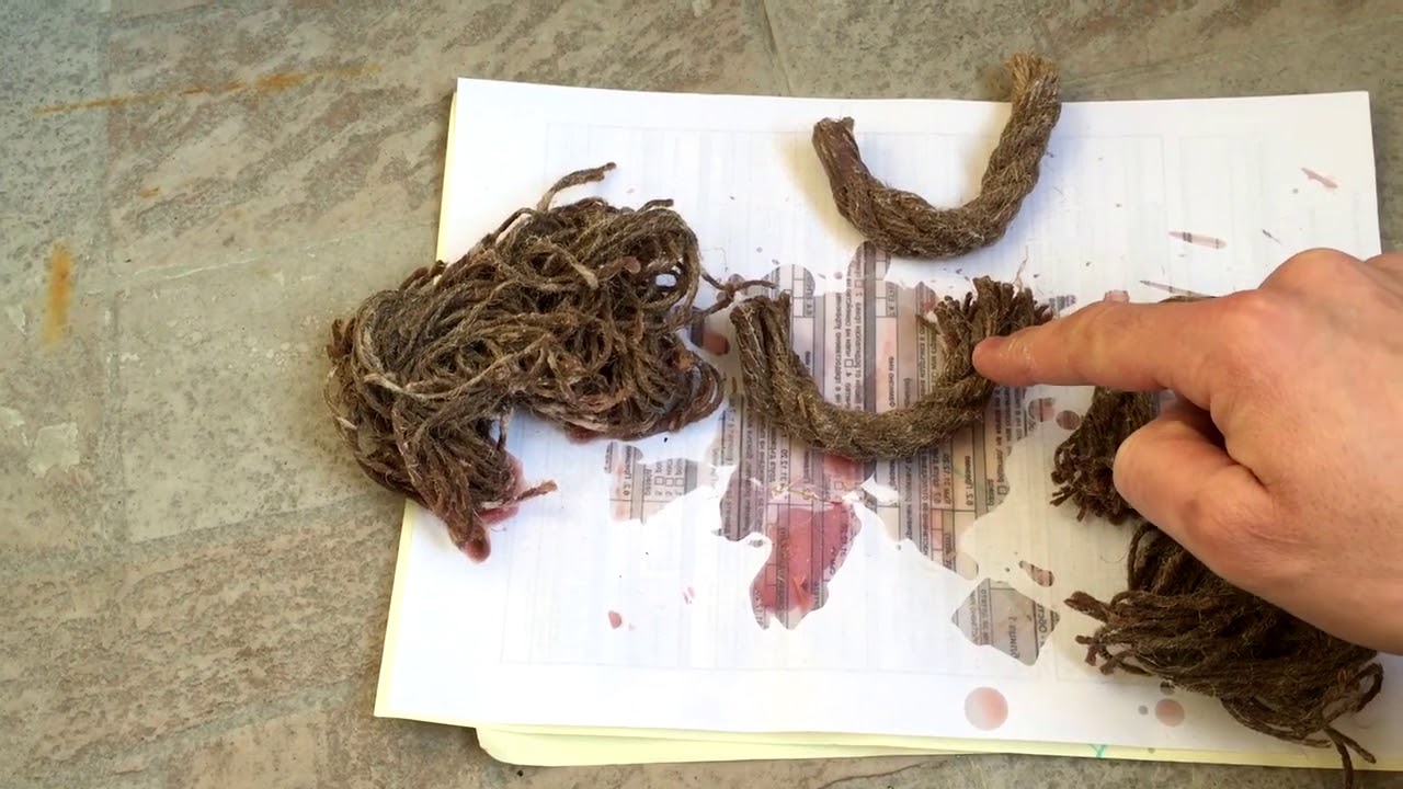 DIY Fatrope - Waxed Jute/Hemp Rope - Preparation And Test