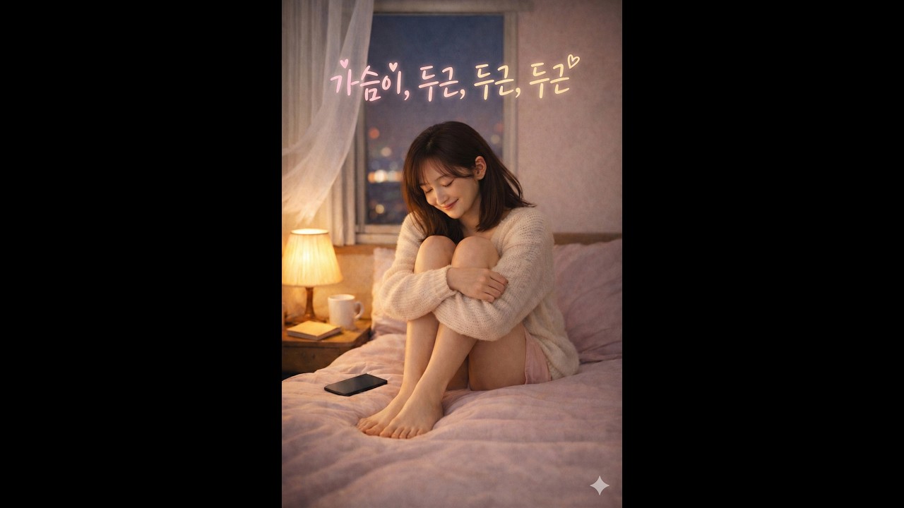 🎧 심야 감성 음악실 EP.04｜가슴이 두근, 두근, 두근 — 오늘은 너에게 말할게 (胸がドキドキ)