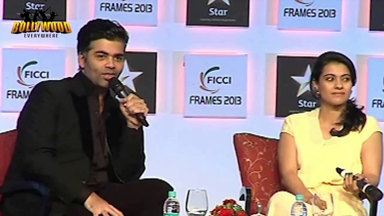 Kajol In Conversation With Karan Johar On Day 3 Of 'FICCI Frames 2013'