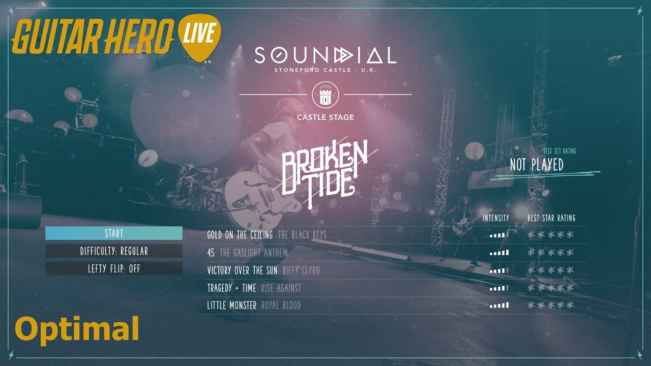 Guitar Hero Live - Broken Tides (PS4) 1080p