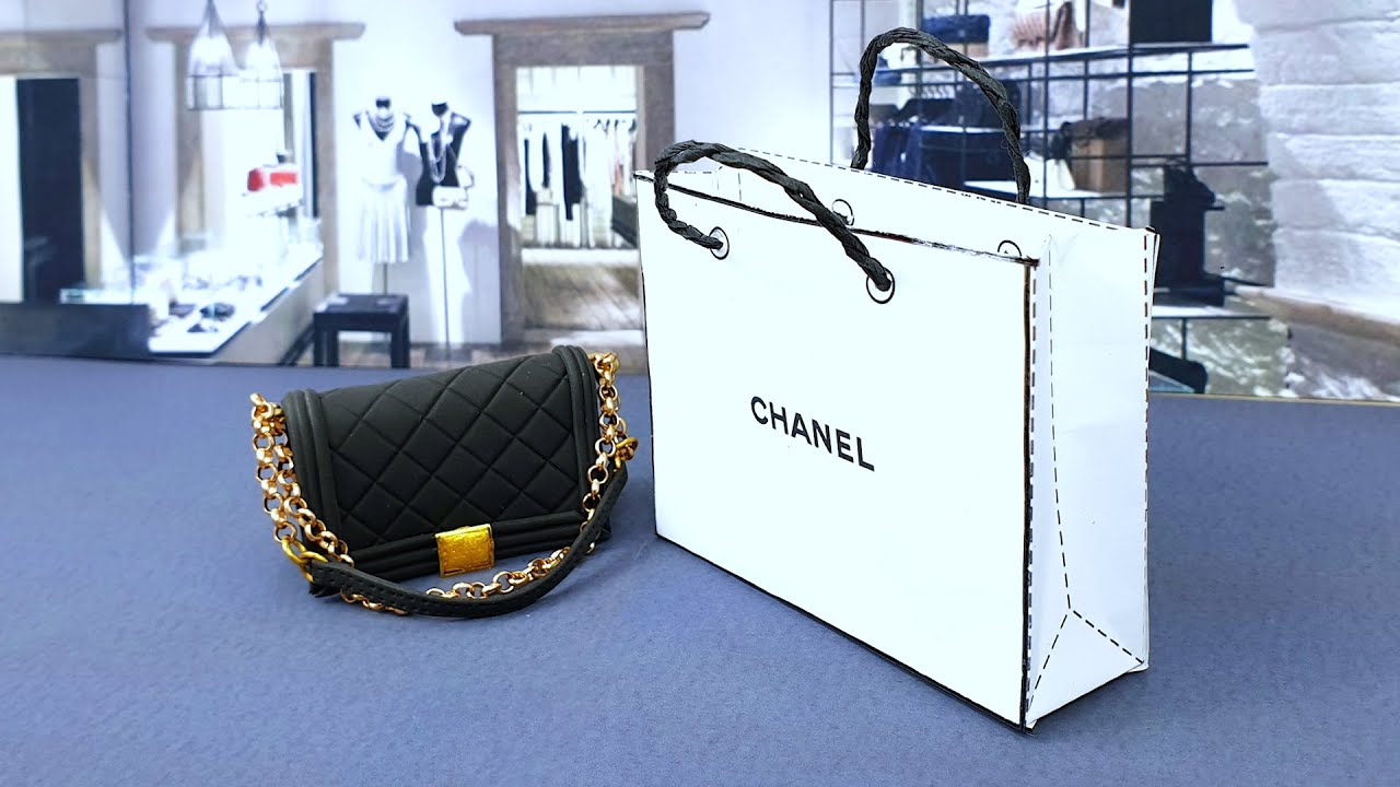 미니어쳐 손바닥위에 쏙 올라오는 명품가방 만들기! 👜  Make miniature luxury bags tutorial