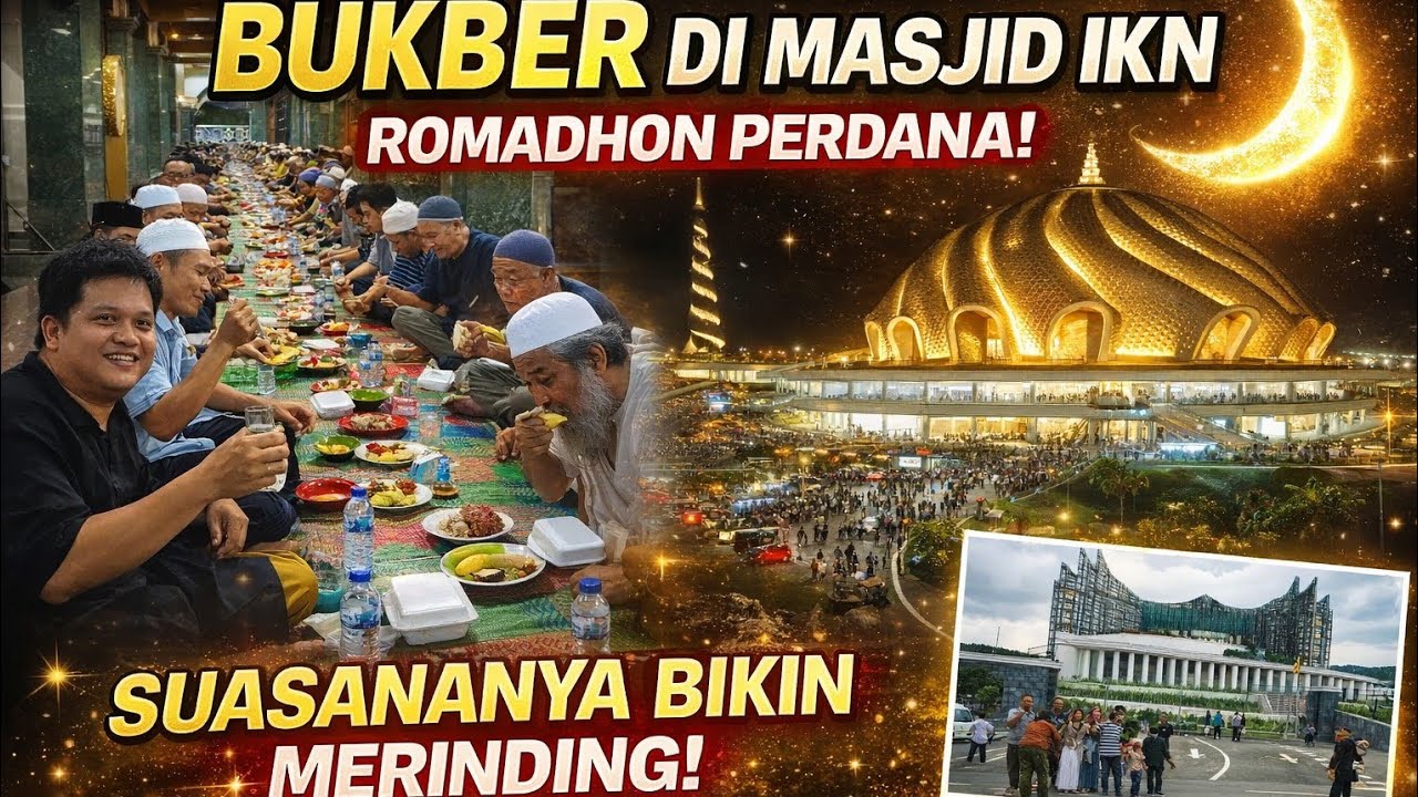 BUKBER DI MASJID IKN ROMADHON PERDANA