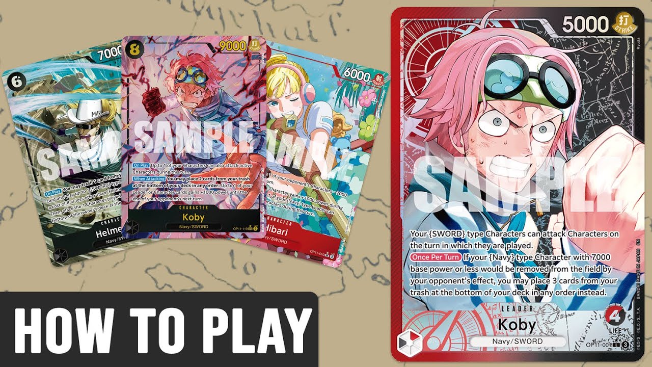 How To Play Koby - One Piece TCG