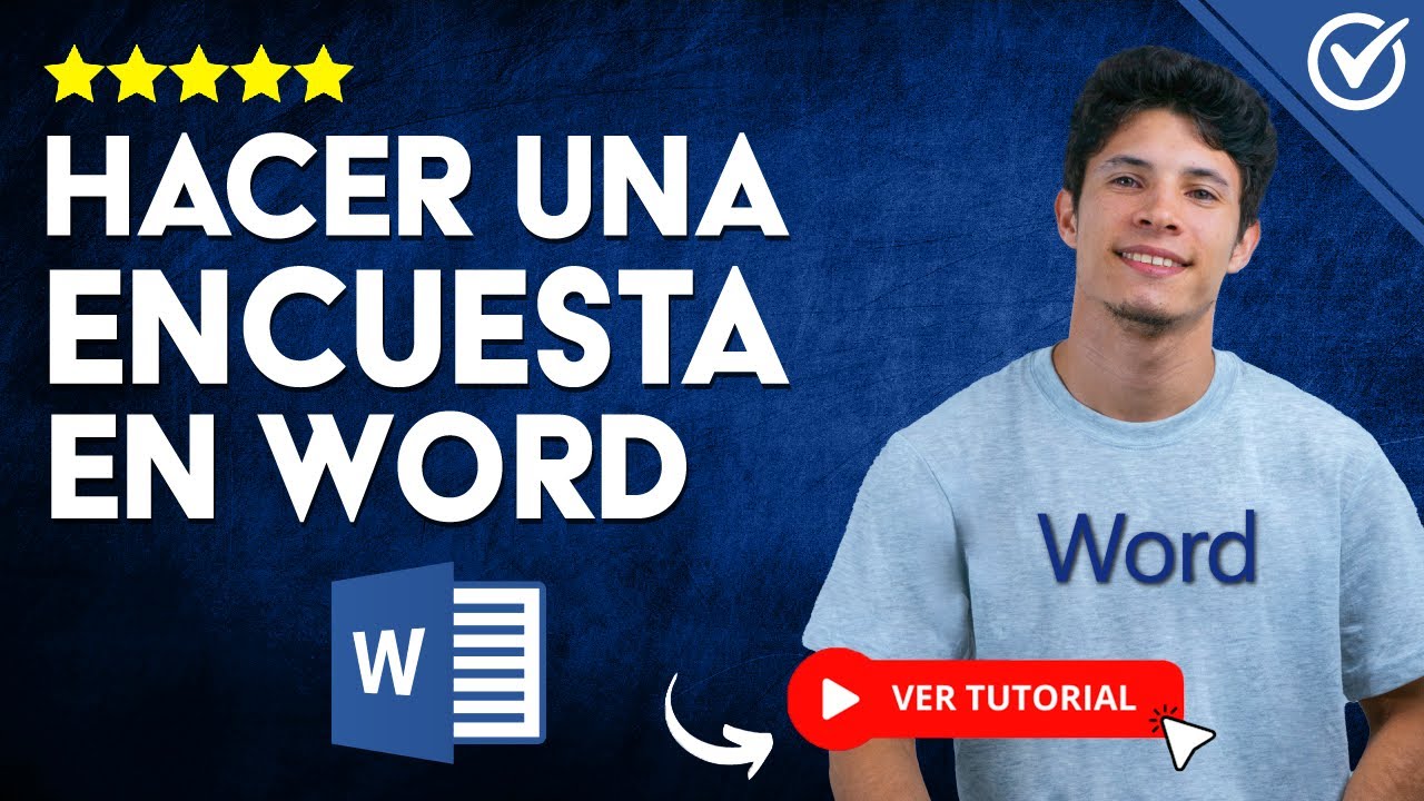 ¿Cómo Hacer una ENCUESTA en Word? - 📋 Conoce la Opinión de Otras Personas 📋