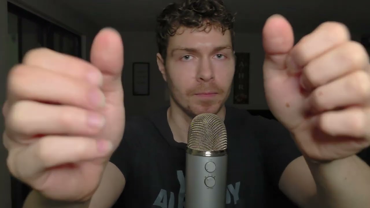 ASMR Whispers, Hand Sounds & Visuals (Extra Relaxing Vibes)