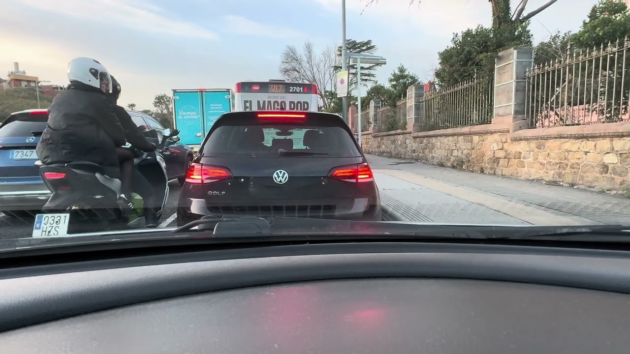 Tráfico en Barcelona 