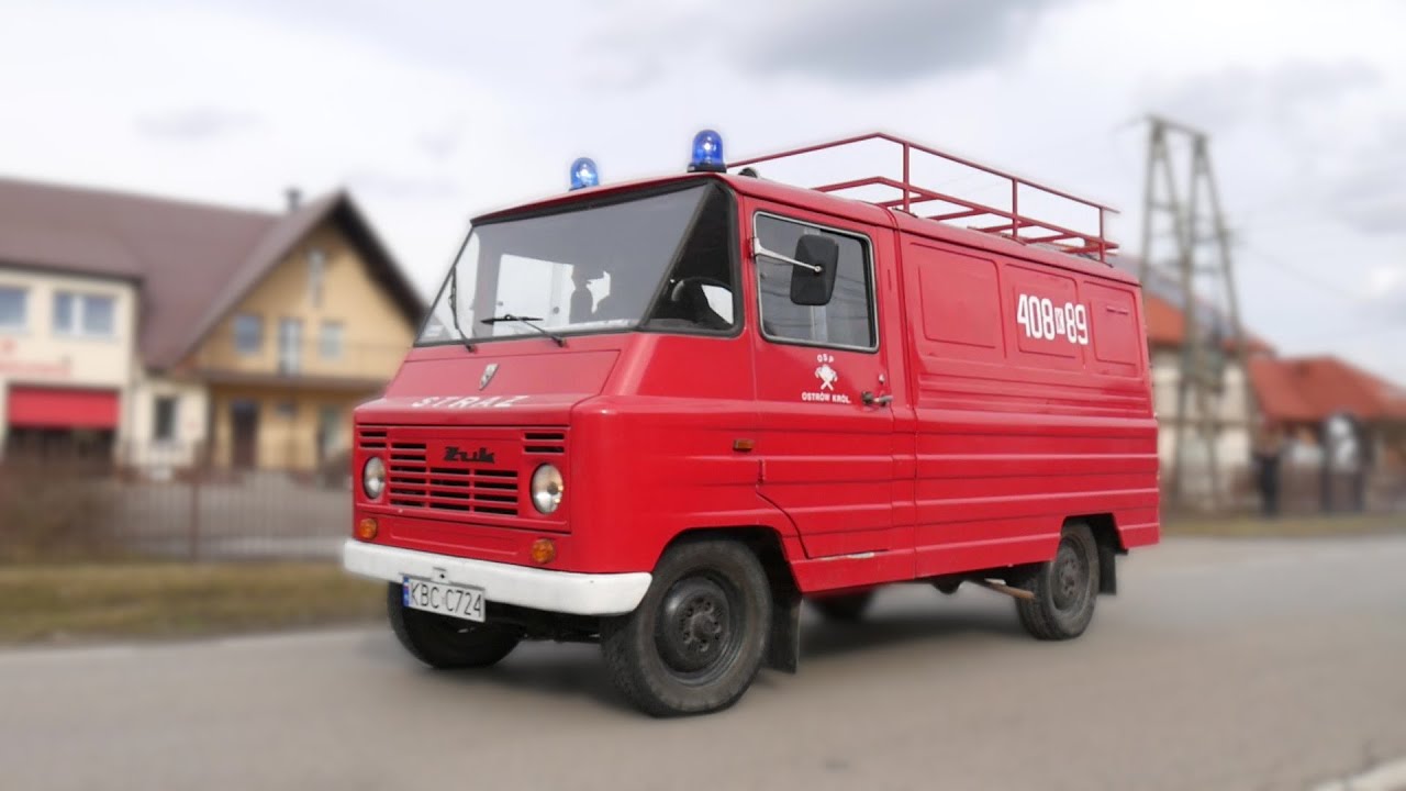 [RARYTAS][ŻUK] Wyjazd alarmowy 408[K]89 - OSP Ostrów Królewski