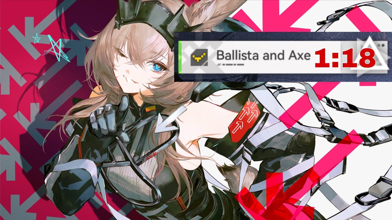 Ballista and Axe clear 1:18 with avywenna - Arknights: Endfield