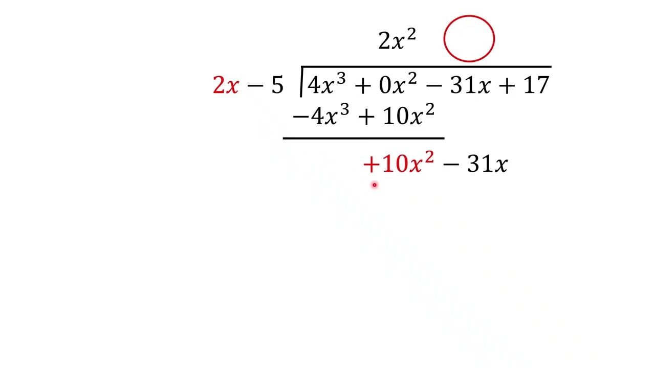 Unit4 polynomial division