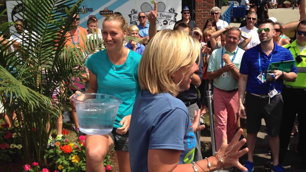 ALS Ice Bucket Challenge Halep, Wozniacki, Kvitova