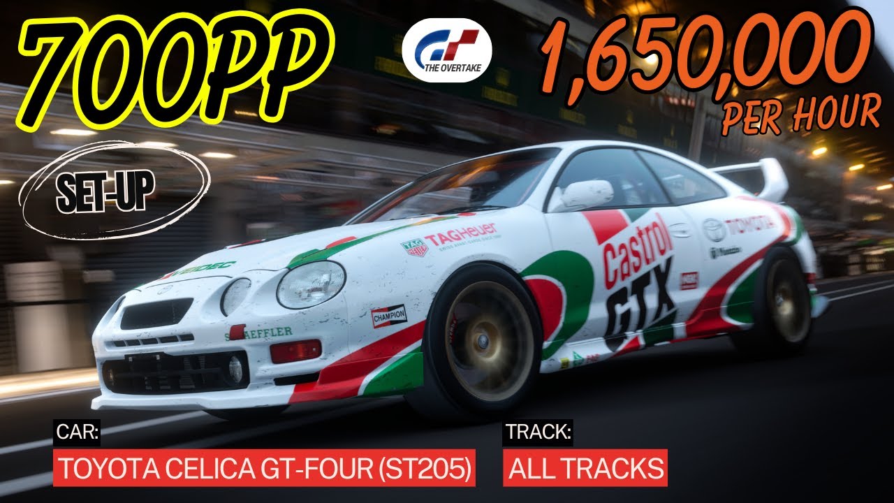 🔥 Как выиграть КАЖДУЮ гонку 700PP в GT7! Сборка и настройка Toyota Celica GT-FOUR (ST205) 🏁💰