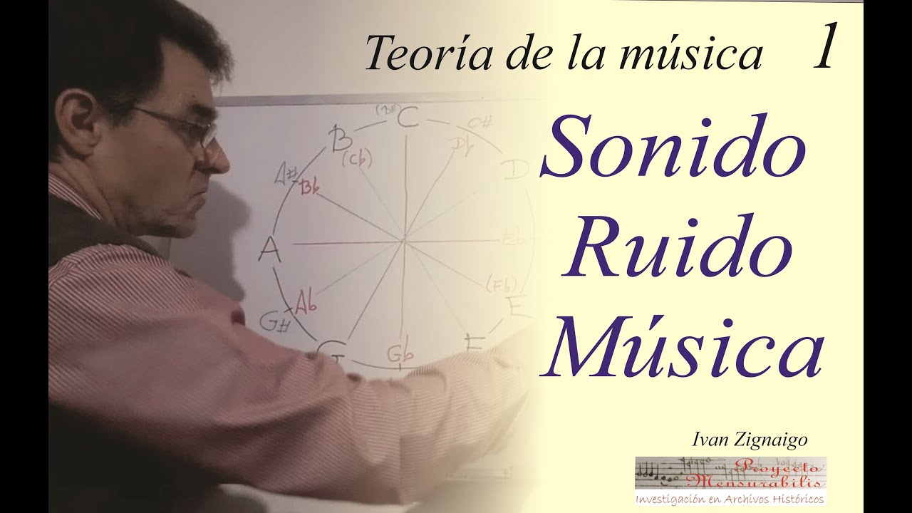 TEORÍA DE LA MÚSICA 1: Sonido - Ruido - Música