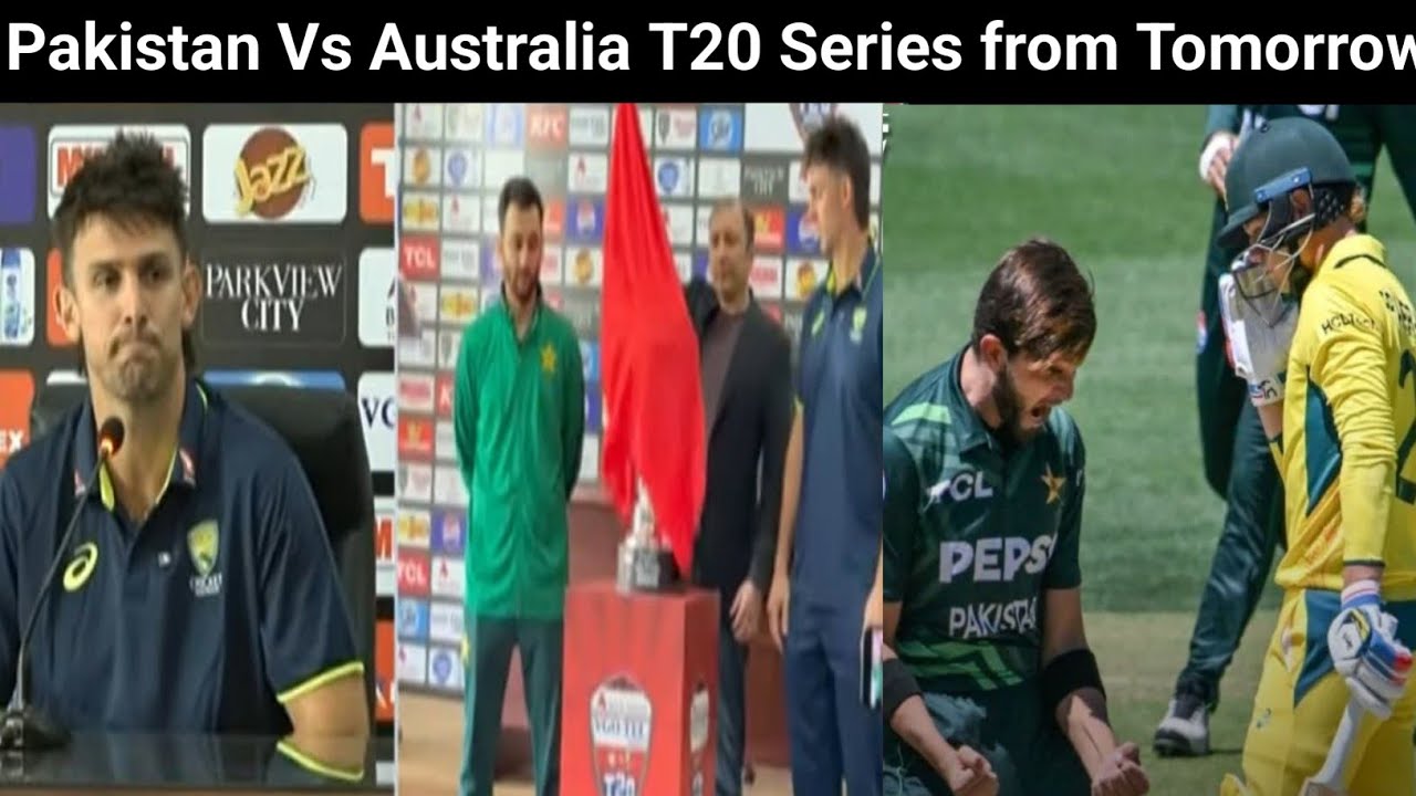 Pakistan Vs Australia T20 Series Will Start from Tomorrow