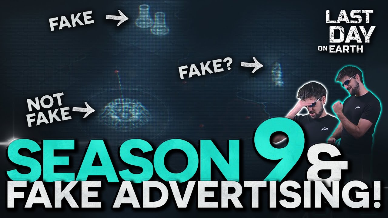 SEASON 9 & FAKE ADVERTISING! in Last Day on Earth Survival - JCF