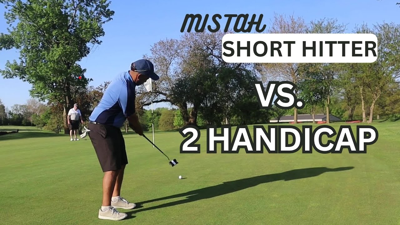 Short Hitter vs. 2 Handicap Golfer!
