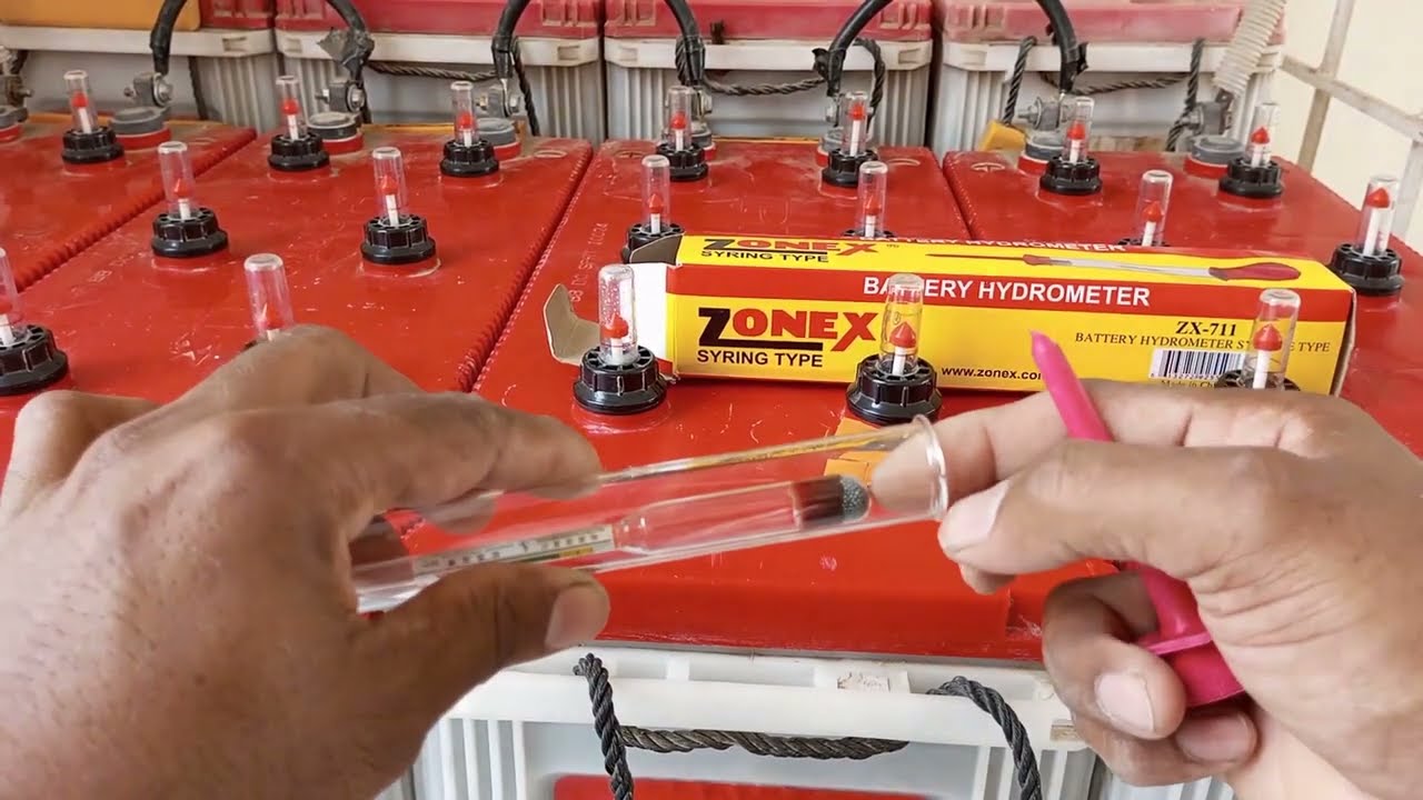 Hydrometer Battery Test