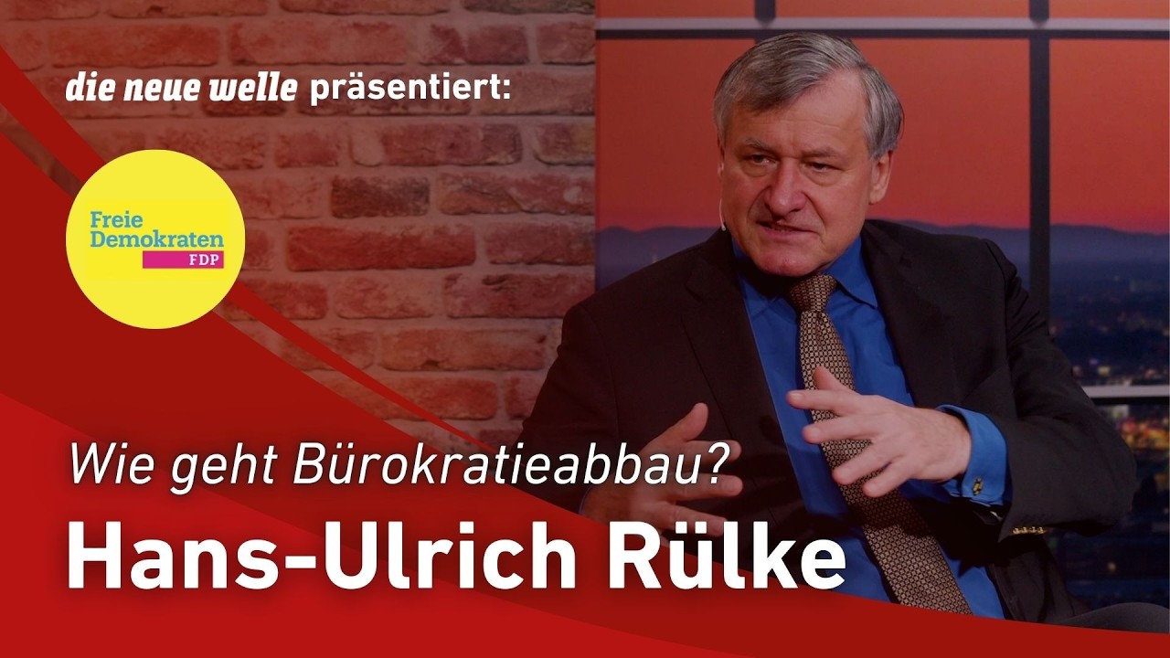 Hans-Ulrich Rülke - Spitzenkandidat der FDP