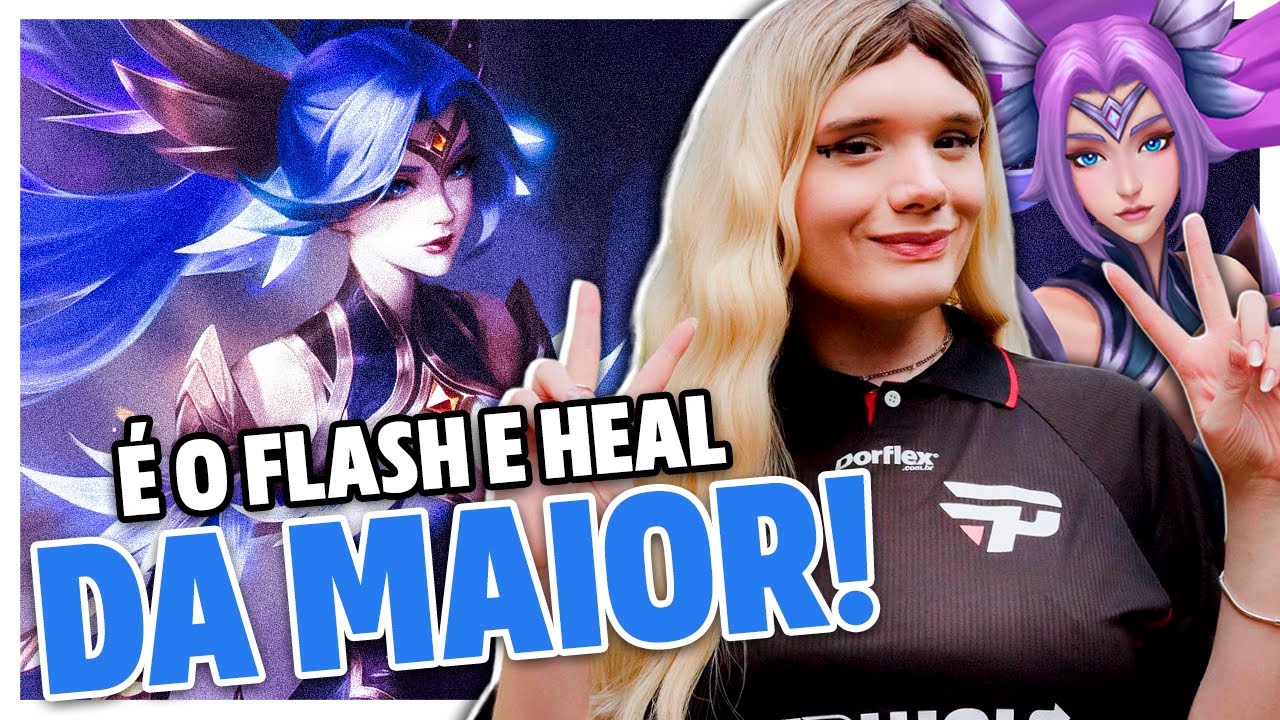 LOL: ELES ACHARAM MESMO QUE A SONA NÃO IA FLASHAR PRA CIMA MEU AMOR? | Sabrinoca